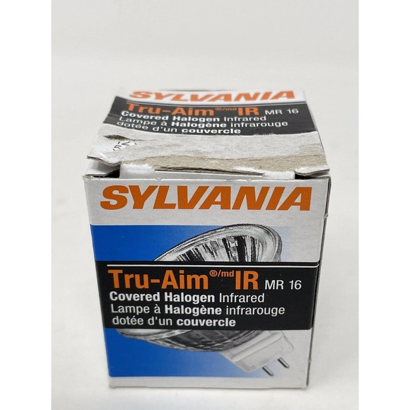 one NEW Sylvania 50MR16/IR/FL35/C 12V 50W Flood 54173 EXN Halogen 2-Pin MR16 - Picture 2 of 10